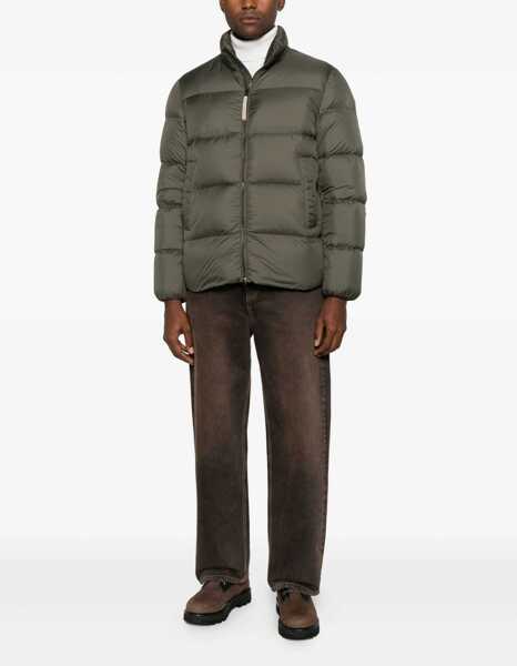 Geci de iarna Woolrich Down Jacket Cloud GREEN Barbati (BM 18976879) 2