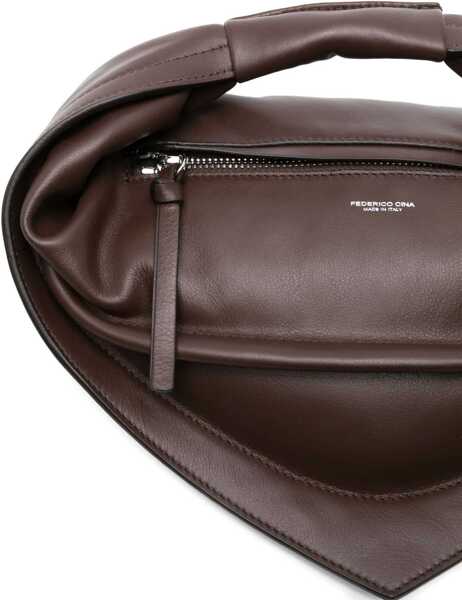 Genti de mana FEDERICO CINA Midi Bag Cupcake BROWN Femei (BM 18976888) 4