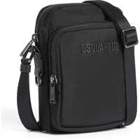 Genti tip postas pentru Barbati - Genti tip postas DSQUARED2 Shoulder Bag With Logo BLACK Barbati (BM 18976897) - B-mall.ro