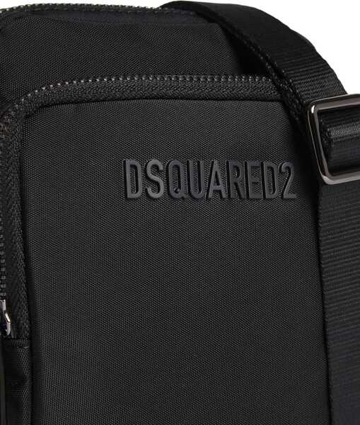Genti tip postas DSQUARED2 Shoulder Bag With Logo BLACK Barbati (BM 18976897) 5