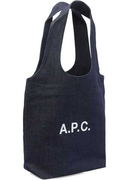 Genti de mana A.P.C. Tote Bag Ninon Small BLUE Femei (BM 18976903) 3