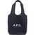 A.P.C. Tote Bag "Ninon" Small BLUE