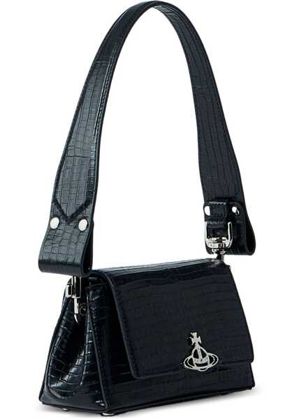 Genti de mana Vivienne Westwood Bag Hazel Small BLACK Femei (BM 18976906) 3