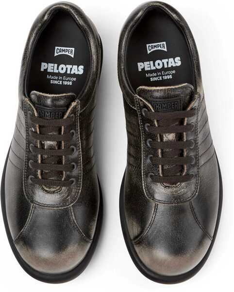 Sneakers Camper Faded Effect Leather Pelotas Low-Top Sneakers Black Femei (BM 18976972) 4