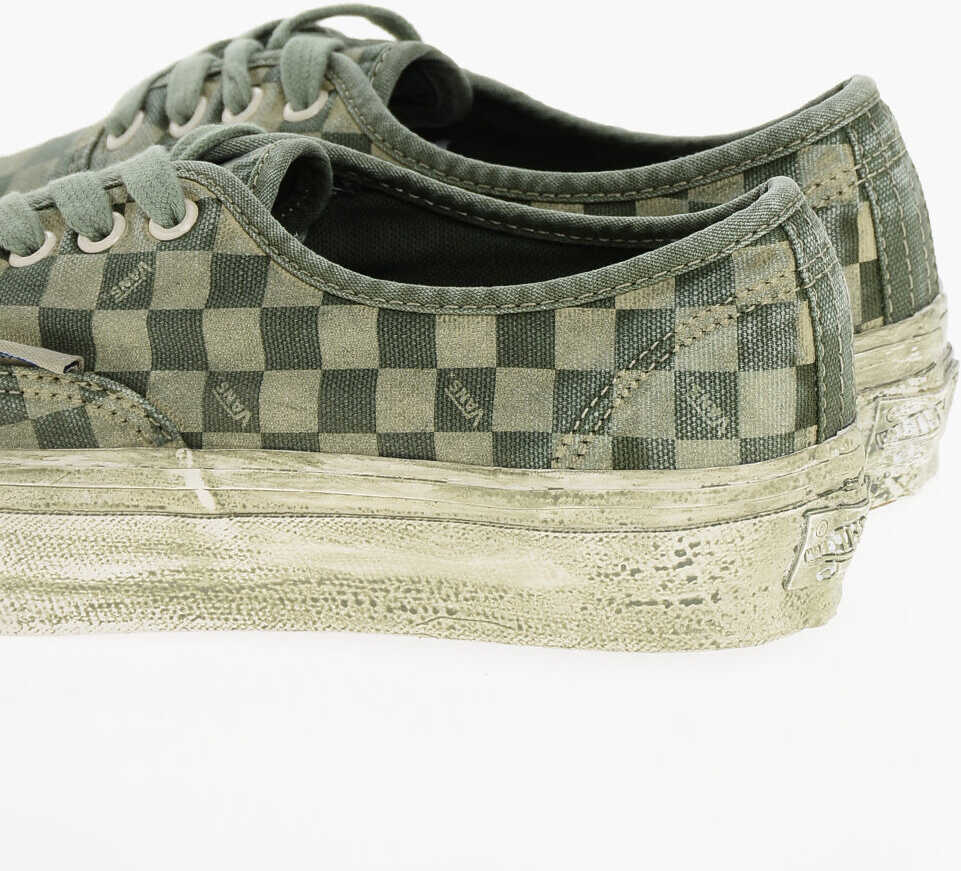 Sneakers Vans Vintage Effect Checked Reissue 44 Low-Top Sneakers Green Barbati (BM 18976981) 2