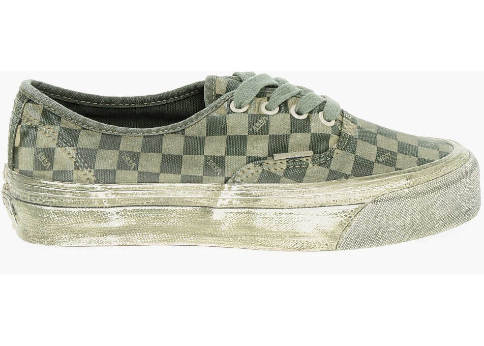 Sneakers Vans Vintage Effect Checked Reissue 44 Low-Top Sneakers Green Barbati (BM 18976981) 3