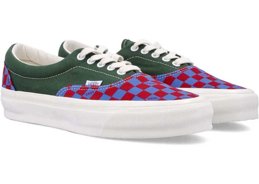 Sneakers Vans Color Block Reissue 95 Low Top Sneakers With Check Detail Green Barbati (BM 18977002) 2