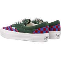 Incaltaminte Vans pentru Barbati - Sneakers Vans Color Block Reissue 95 Low Top Sneakers With Check Detail Green Barbati (BM 18977002) - B-mall.ro