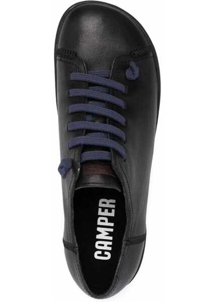 Sneakers Camper Solid Color Leather Low-Tone Sneakers Black Barbati (BM 18977044) 4