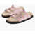 Birkenstock Pvc Sandals With 3 Buckle Pink