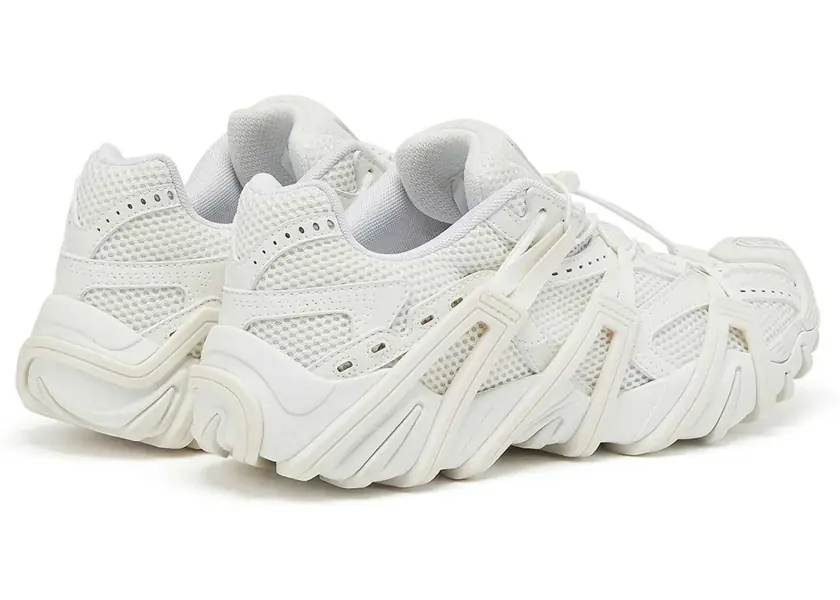 Sneakers Diesel Perforated Fabric S-Prototype Low-Top Sneakers With Rubber D White Barbati (BM 18977071) 3