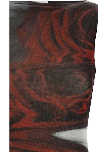 Rochii elegante Jean Paul Gaultier Blurry Roses Maxi Dress WHITE Femei (BM 18977167) 3