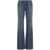 Jean Paul Gaultier Denim Front Zipped Trousers BLUE