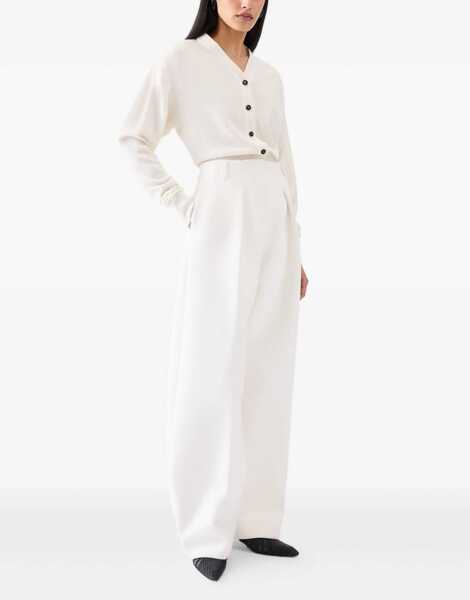 Cardigane JACQUEMUS Brode Cardigan WHITE Femei (BM 18977194) 2