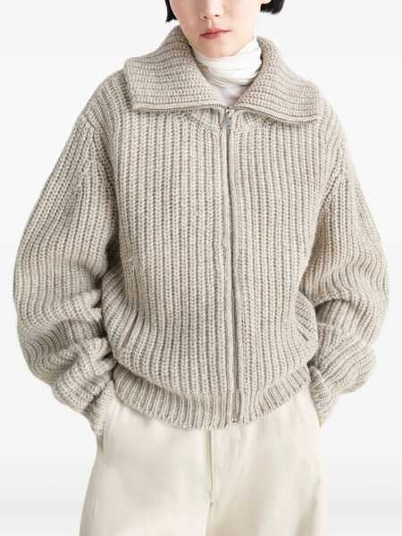 Cardigane LEMAIRE Zipped Cardigan BEIGE Femei (BM 18977200) 3