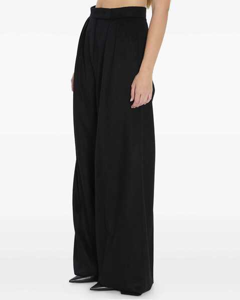 Pantaloni casual Max Mara Camel Flare Trousers BLACK Femei (BM 18977206) 3