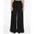 Max Mara Camel Flare Trousers BLACK