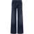 MOTHER The Mid Rise Maven Sneak Denim Pants BLUE