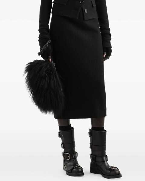 Fuste Dolce & Gabbana Wool Skirt BLACK Femei (BM 18977224) 2