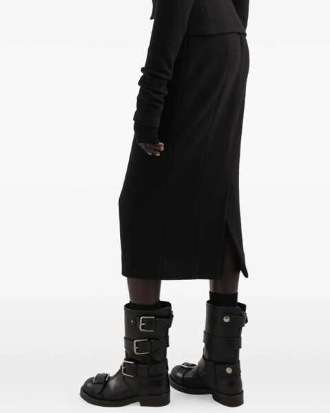 Fuste Dolce & Gabbana Wool Skirt BLACK Femei (BM 18977224) 3