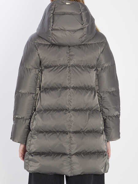 Bomber jacket Herno A-Shape Puffer Jacket GREY Femei (BM 18977227) 4