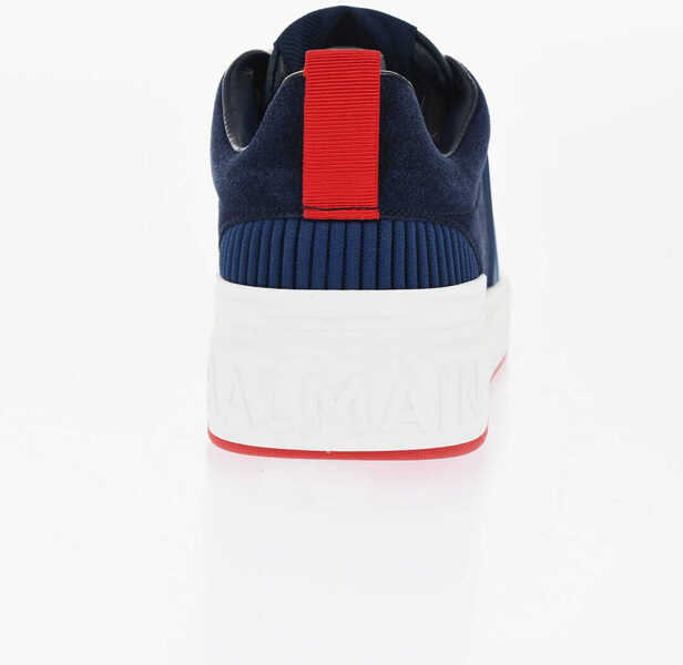 Sneakers Balmain Leather And Suede B Skate Low-Top Sneakers White Barbati (BM 18977281) 2