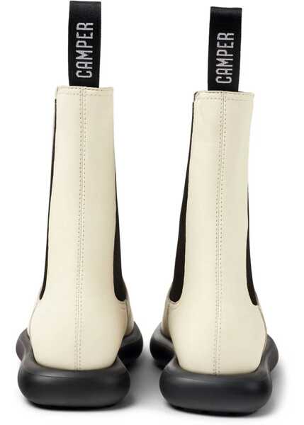 Botine Camper Two-Tone Chelsea Boots Black & White Femei (BM 18977323) 4