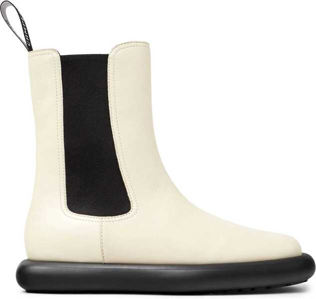 Botine Camper Two-Tone Chelsea Boots Black & White Femei (BM 18977323) 1