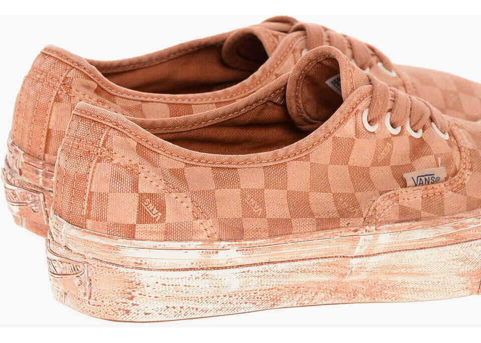 Sneakers Vans Vintage Effect Checked Reissue Low-Top Sneakers Brown Barbati (BM 18977449) 2