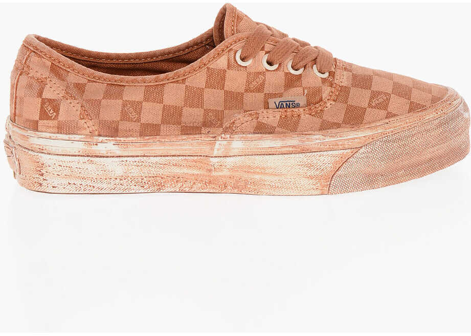 Sneakers Vans Vintage Effect Checked Reissue Low-Top Sneakers Brown Barbati (BM 18977449) 3