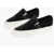 Vans Satin Reissue 98 Slip On Sneakers With Contrasting Sole Black