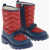 Gucci Padded Booties With Track Sole Red