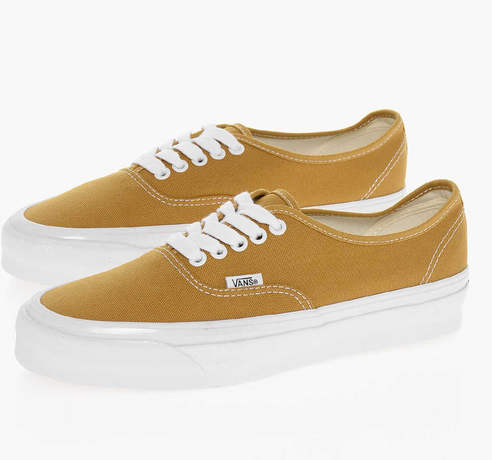 Sneakers Vans Fabric Reissue 44 Low Top Sneakers With Contrasting Laces Yellow Barbati (BM 18977521) 1
