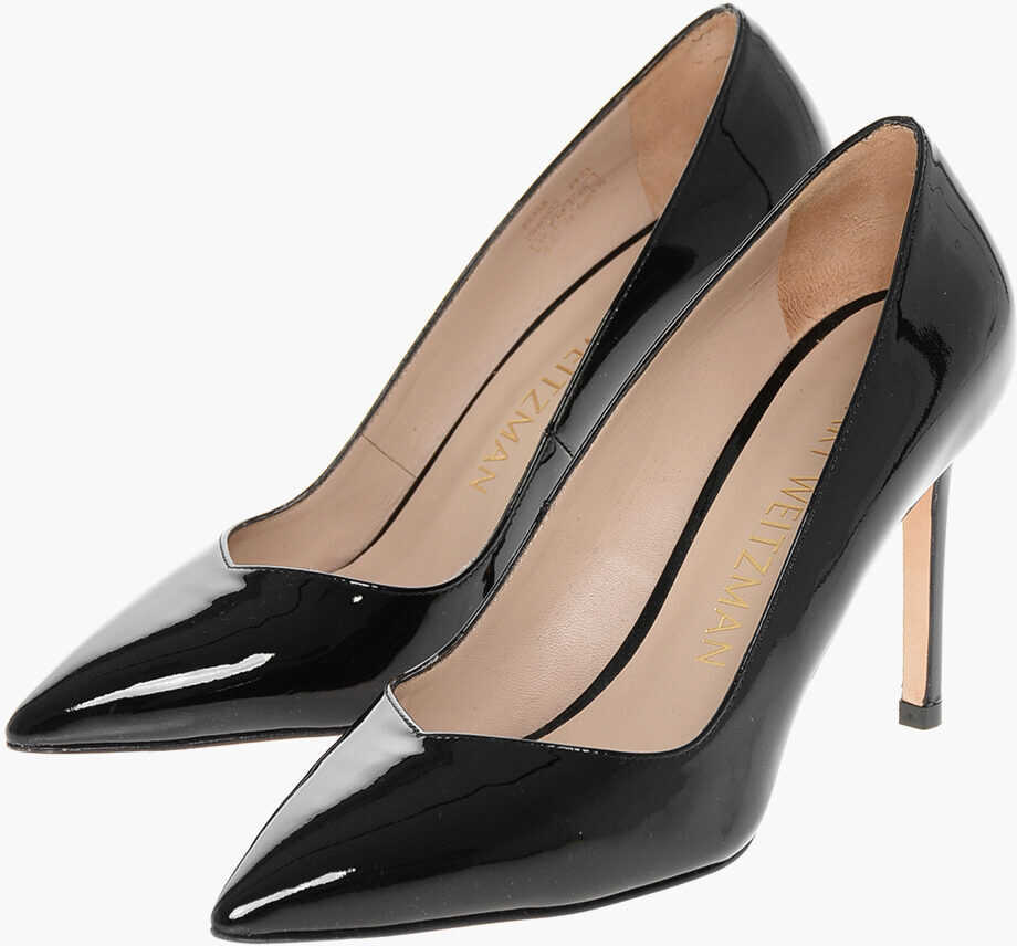 Pantofi stiletto Stuart Weitzman Patent Leather Anny Pumps With Stiletto Heel 9.5Cm Black Femei (BM 18977539) 1