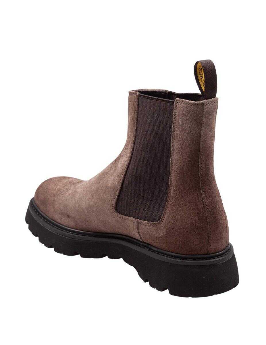 Bocanci Doucals Doucals Suede Ankle Boot Brown Barbati (BM 18978186) 4