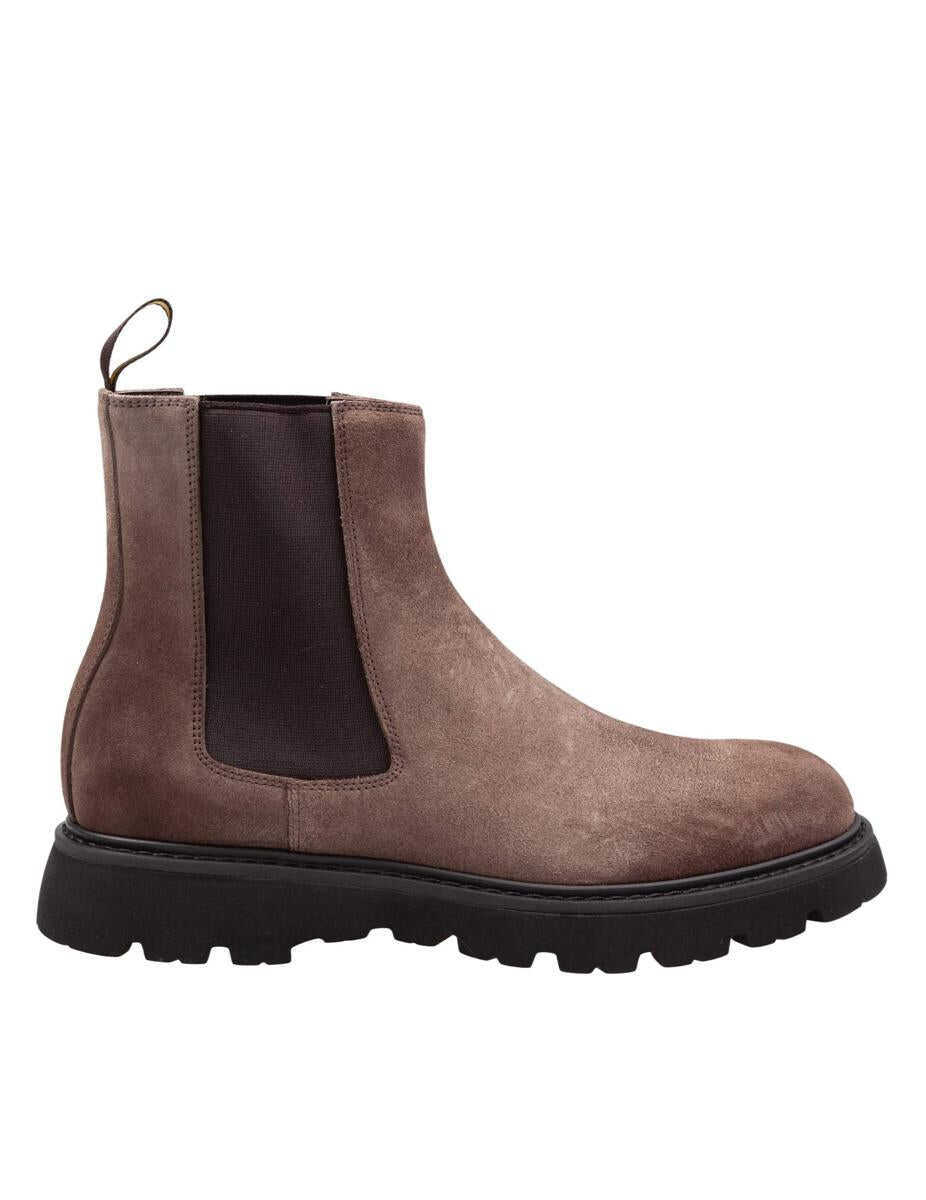 Bocanci Doucals Doucals Suede Ankle Boot Brown Barbati (BM 18978186) 1