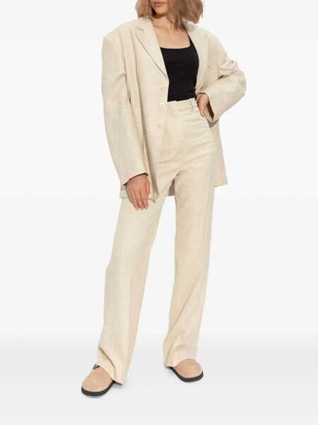 Balerini Birkenstock Birkenstock Beige Tokio Flats NATURAL SNAKE 1029949 Femei (BM 18978489) 5