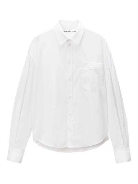 Camasi Alexander Wang Alexander Wang Shirts WHITE Femei (BM 18979008) 1