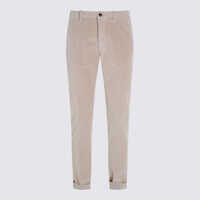 Pantaloni Incotex Light Beige Cotton Pants Barbati