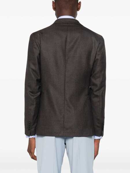 Geci Tagliatore Tagliatore Man Single Breast Jacket Clothing BROWN Barbati (BM 18979038) 4