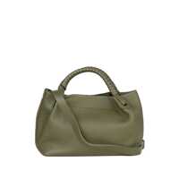 Genti de mana Visona' Leather Handbag Femei