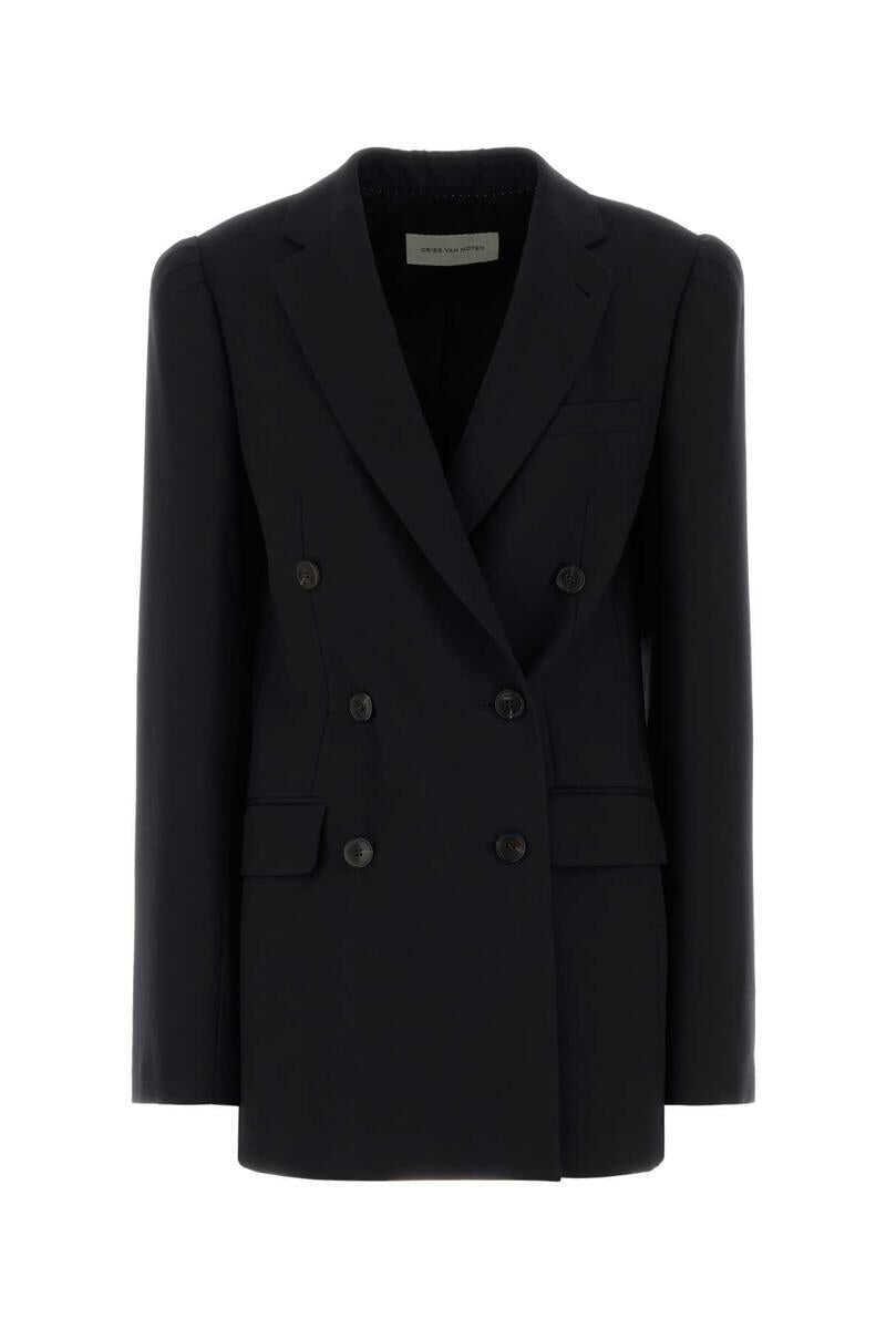 Geci Dries Van Noten Dries Van Noten Jackets And Vests Black Femei (BM 18979347) 1