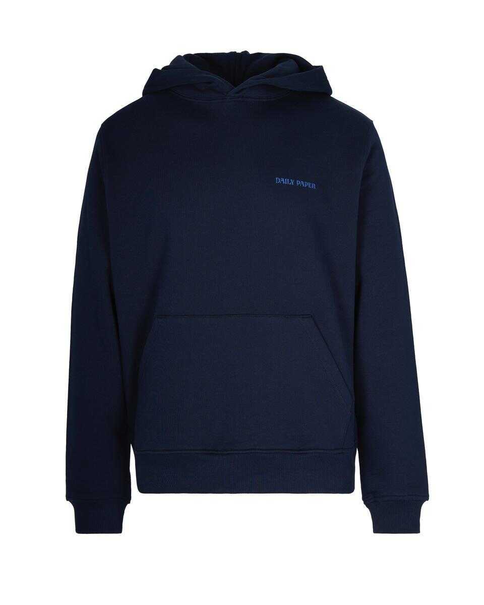 Pulovere DAILY PAPER Daily Paper Sweatshirt SKY CAPTAIN BLUE Barbati (BM 18979389) 1