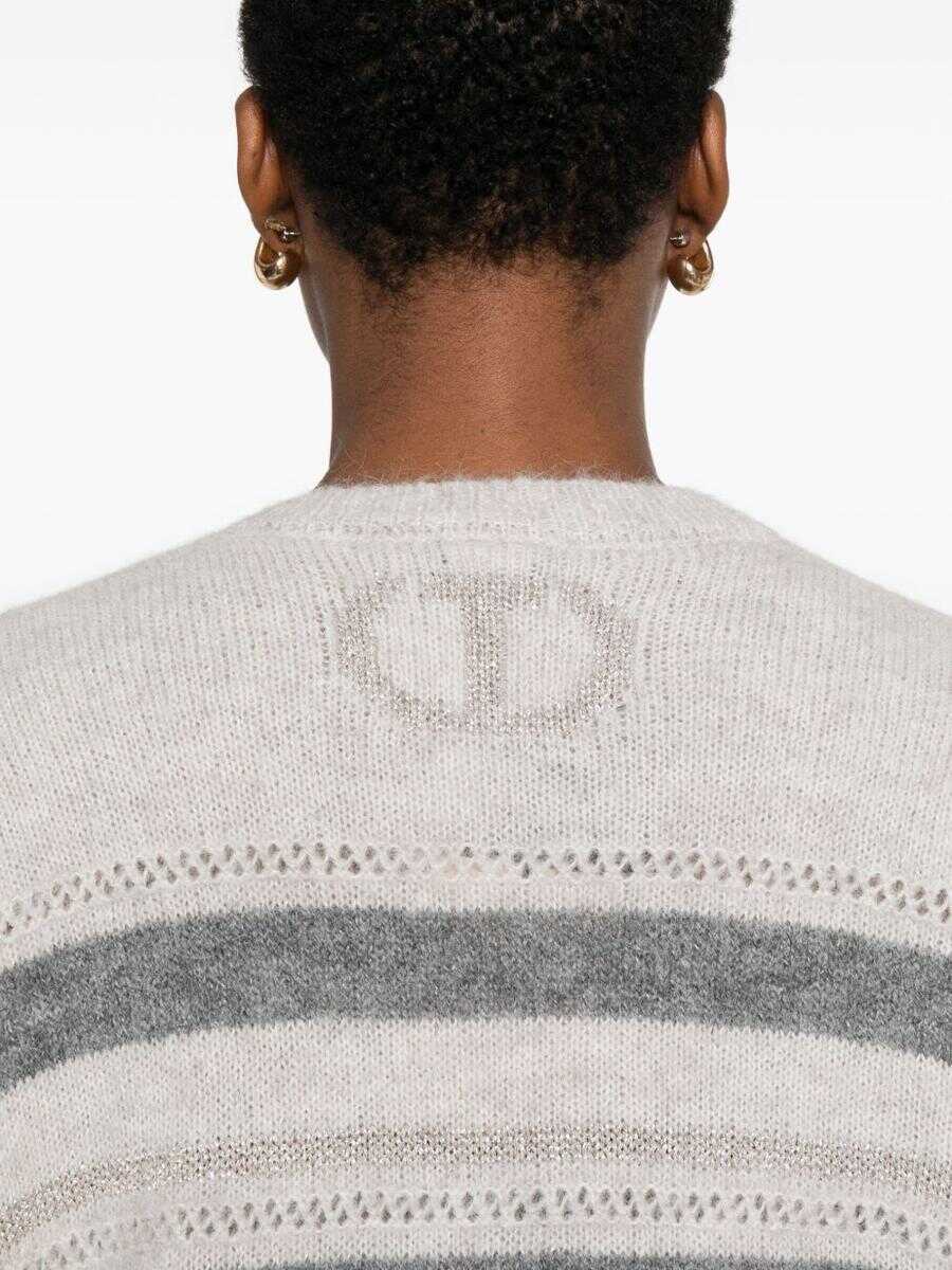 Pulovere TWINSET Twinset Sweaters GREY Femei (BM 18979482) 5