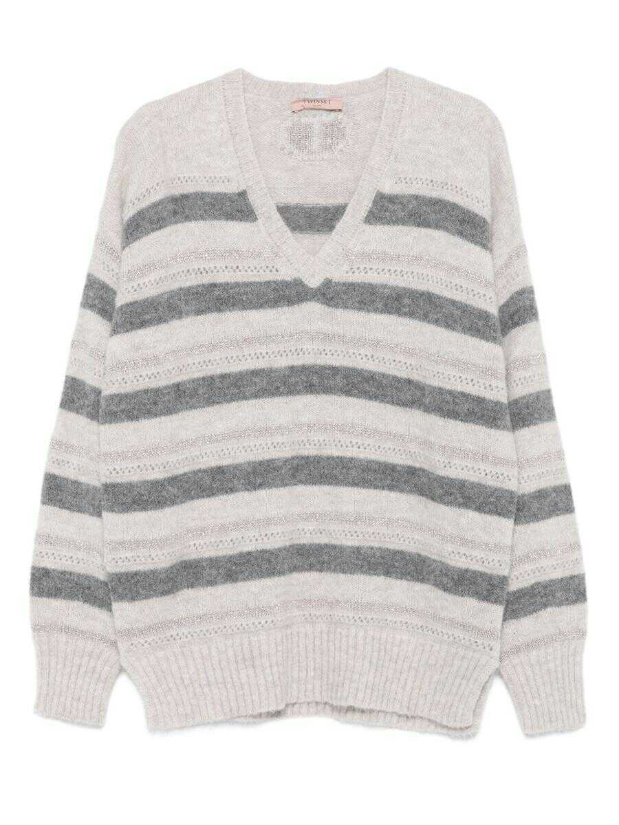 Pulovere TWINSET Twinset Sweaters GREY Femei (BM 18979482) 1
