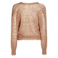 Pulovere Twinset Beige Viscose Knitwear Femei
