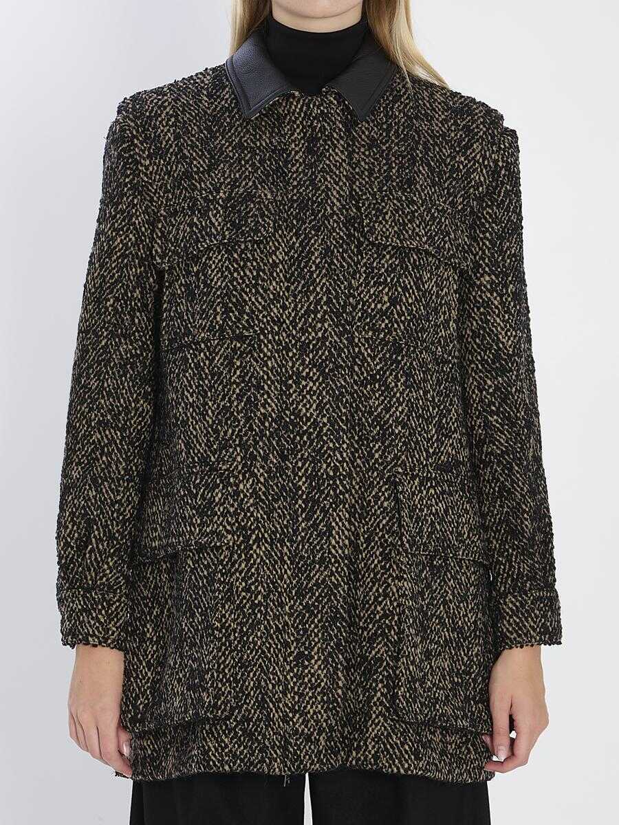 Geci Max Mara Angio Jacket BROWN Femei (BM 18979818) 1