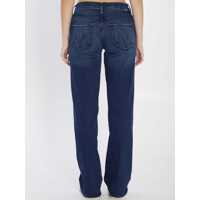 Imbracaminte MOTHER Dama - Blugi MOTHER The Mid Rise Maven Sneak Denim Pants BLUE Femei (BM 18979905) - B-mall.ro