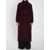 Max Mara Albata Furry Coat Red