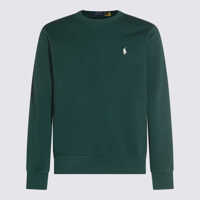 Tricouri Polo Polo Ralph Lauren Dark Green Cotton Sweatshirt Barbati